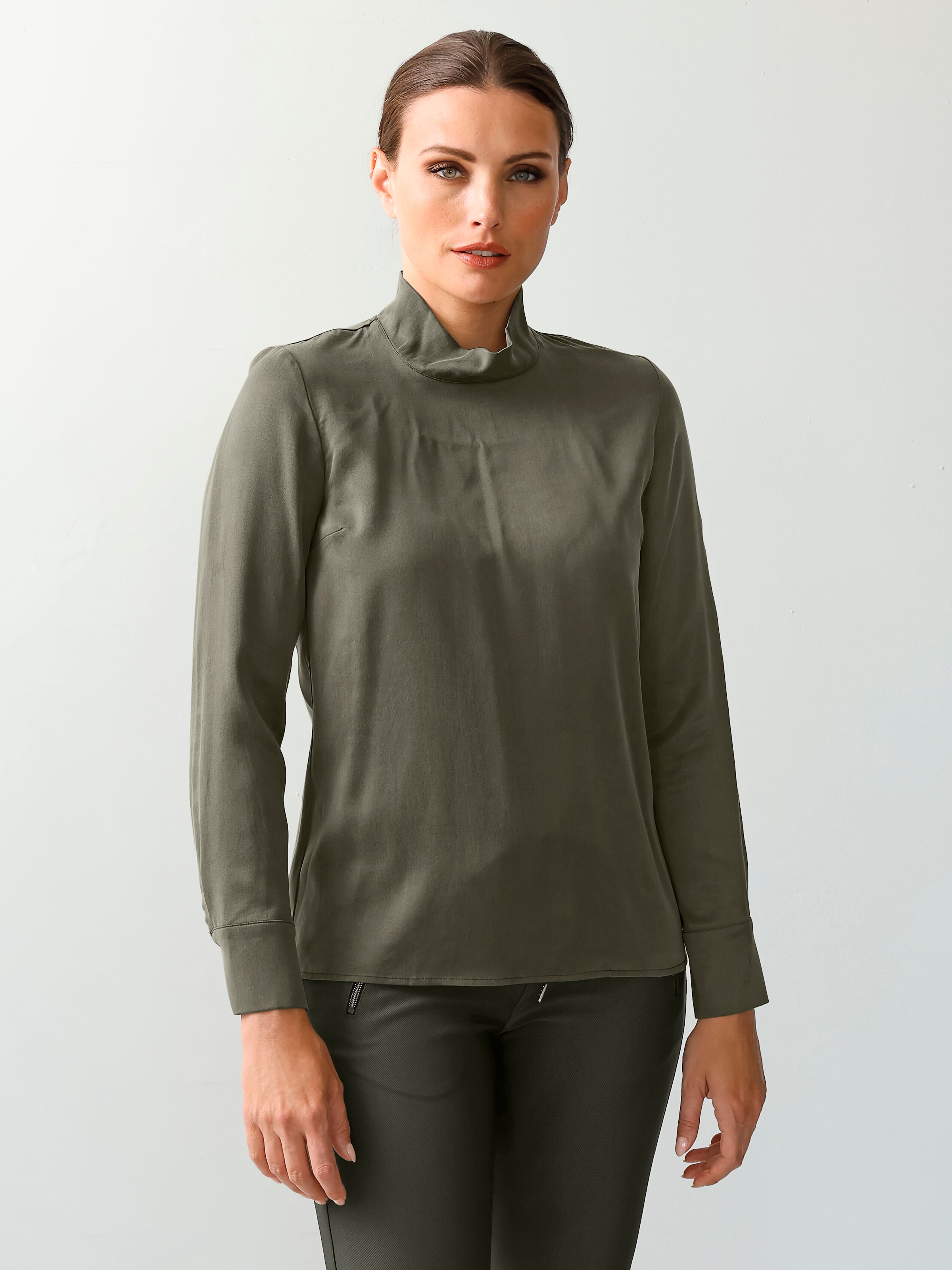 blouse en satin