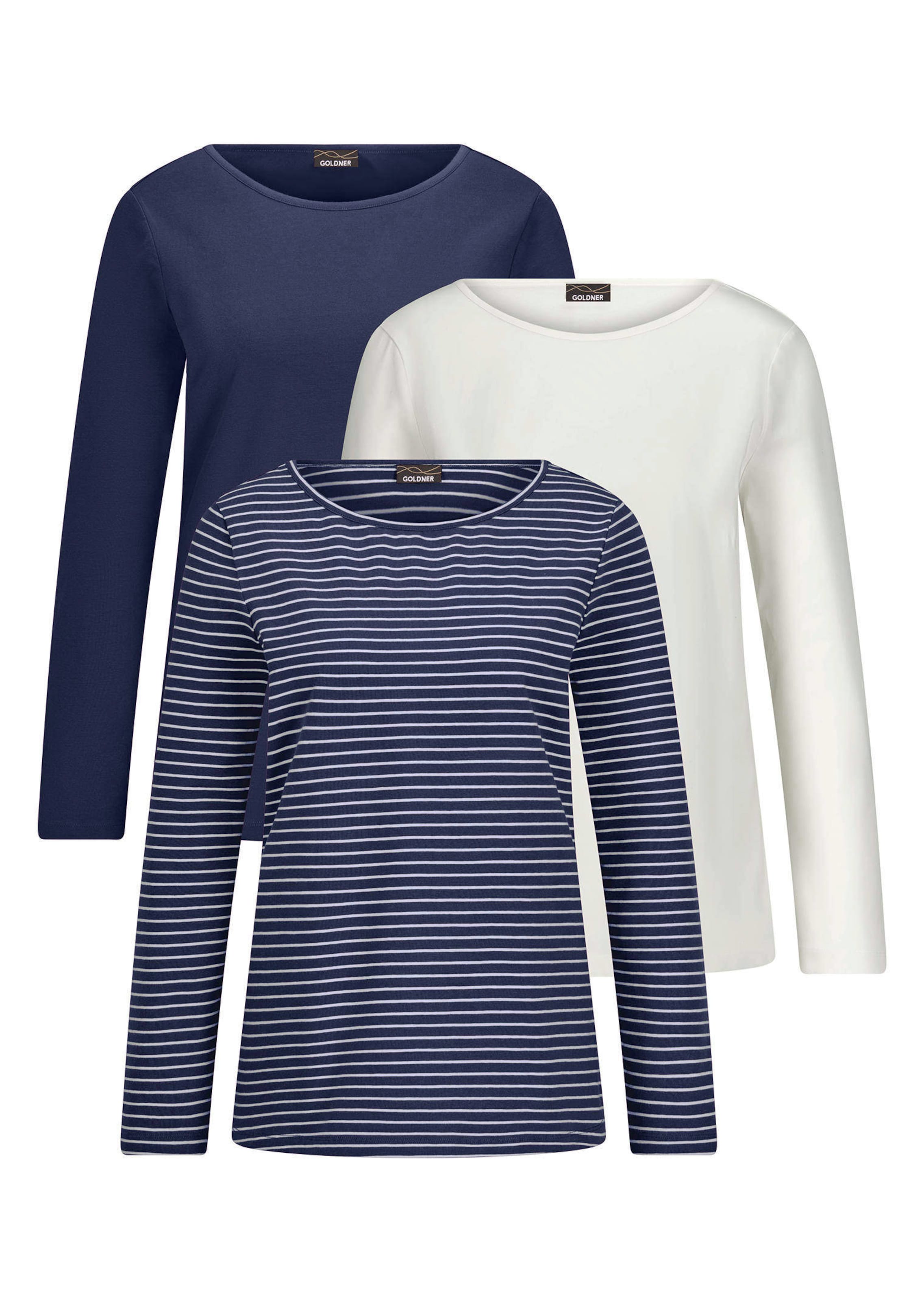 T-shirt en lot de 3 en jersey avec coton