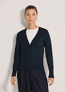 Strickjacke aus Viskose-Stretch thumbnail 1