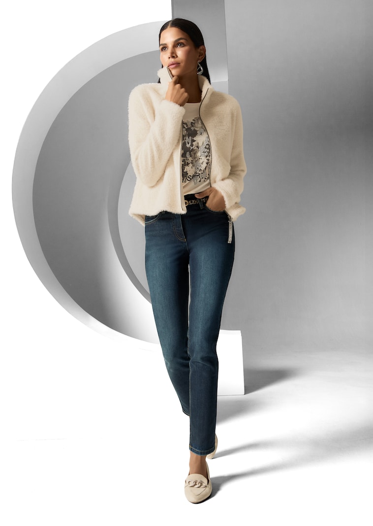 Schlanke Five-Pocket-Jeans