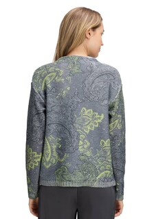Strickpullover mit Paisley-Print thumbnail 3