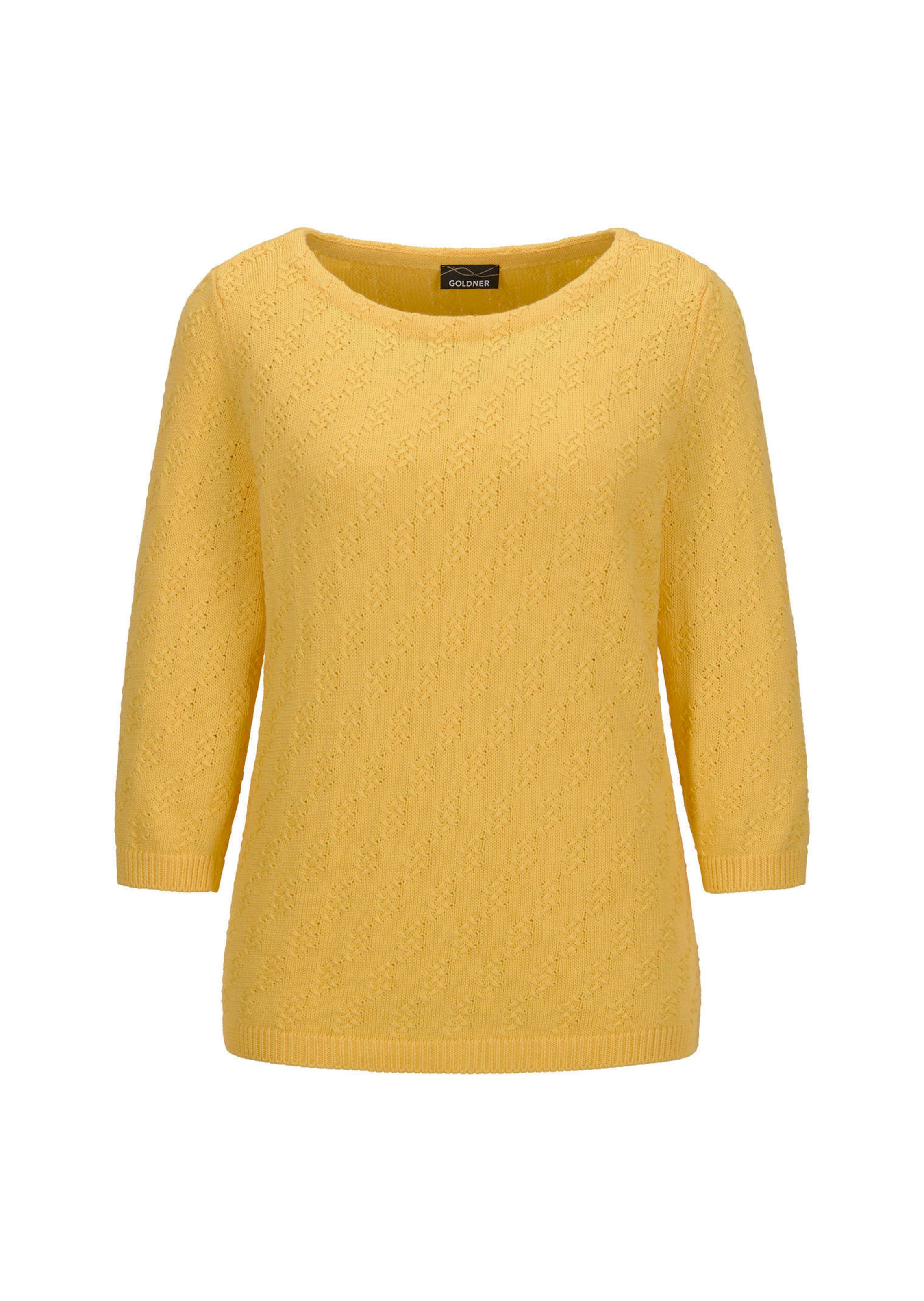 Pullover aus Baumwolle mit 3/4-Ärmeln