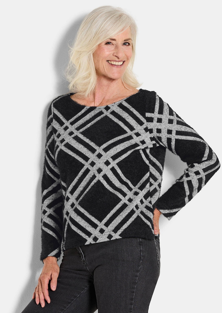 Sweatshirt aus pflegeleichtem Jersey