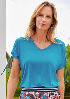 T-shirt à manches froncées thumbnail 7