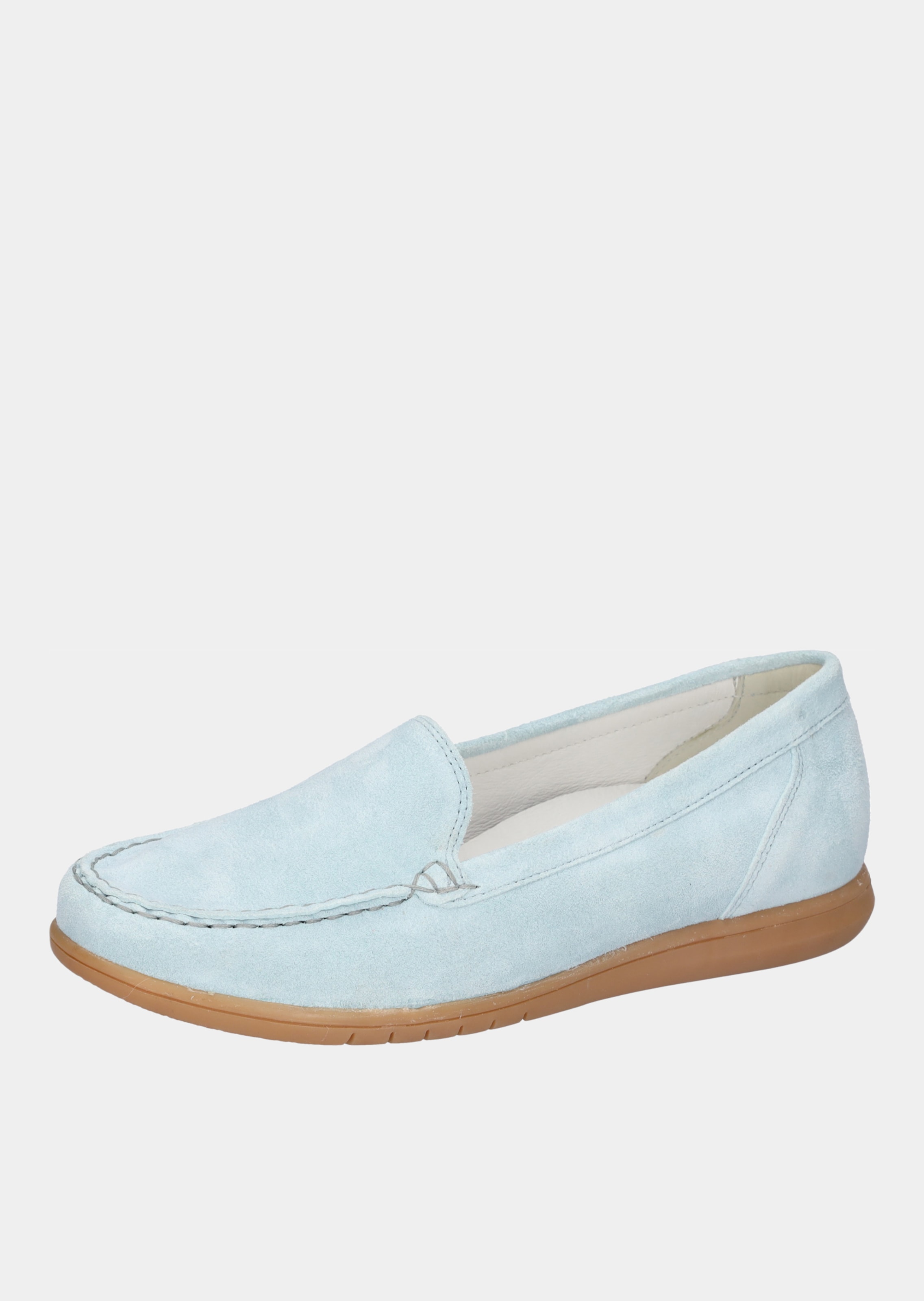 Mocassins en cuir, avec voûte plantaire amovible