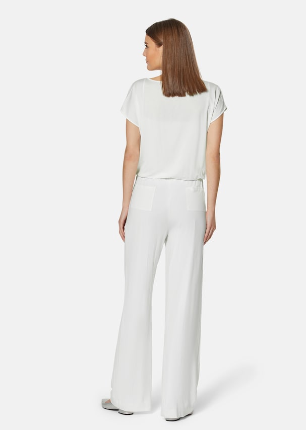 Wrap-around jumpsuit with integrated top 2