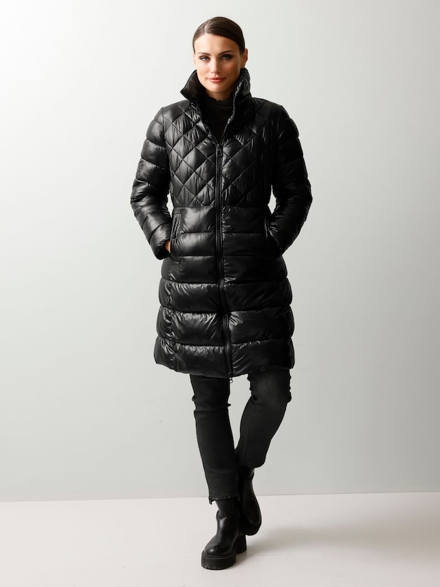 Steppmantel mit unterschiedlicher Steppung 1