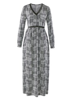Kleid allover im kleinen Herzchendruck thumbnail 6