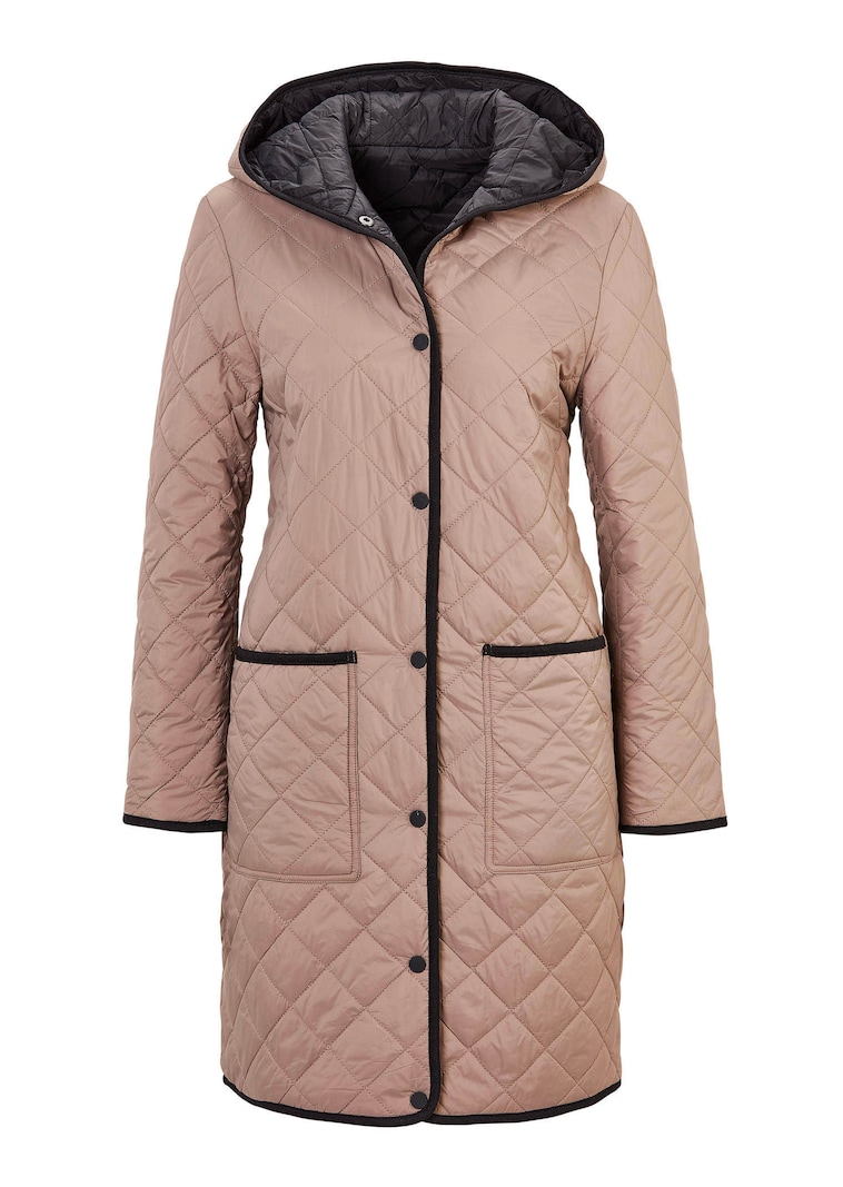 Gewatteerd jack in 2-in-1-look