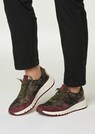 Sneakers en cuir, avec imprimé pelliculé thumbnail 5