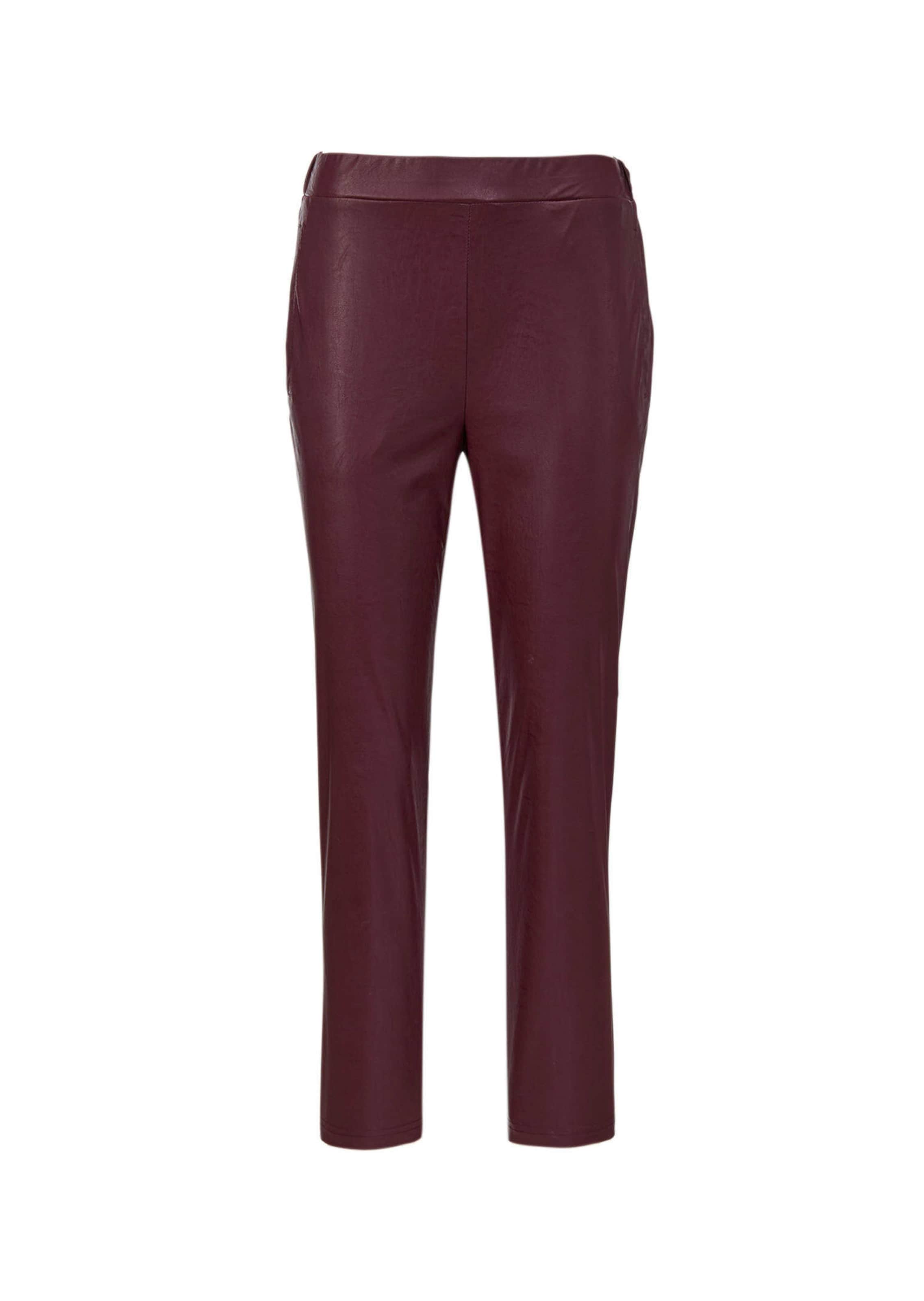 Pantalon aspect cuir