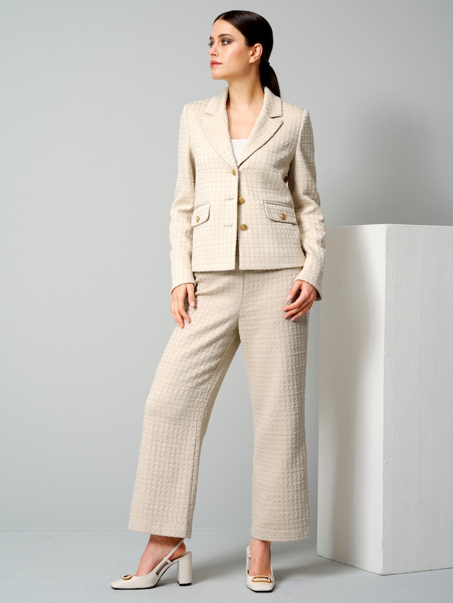 Blazer in Boucléqualität 3