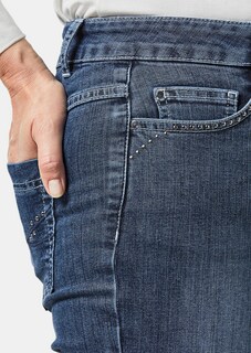 Jeans mit verzierten Taschen thumbnail 5