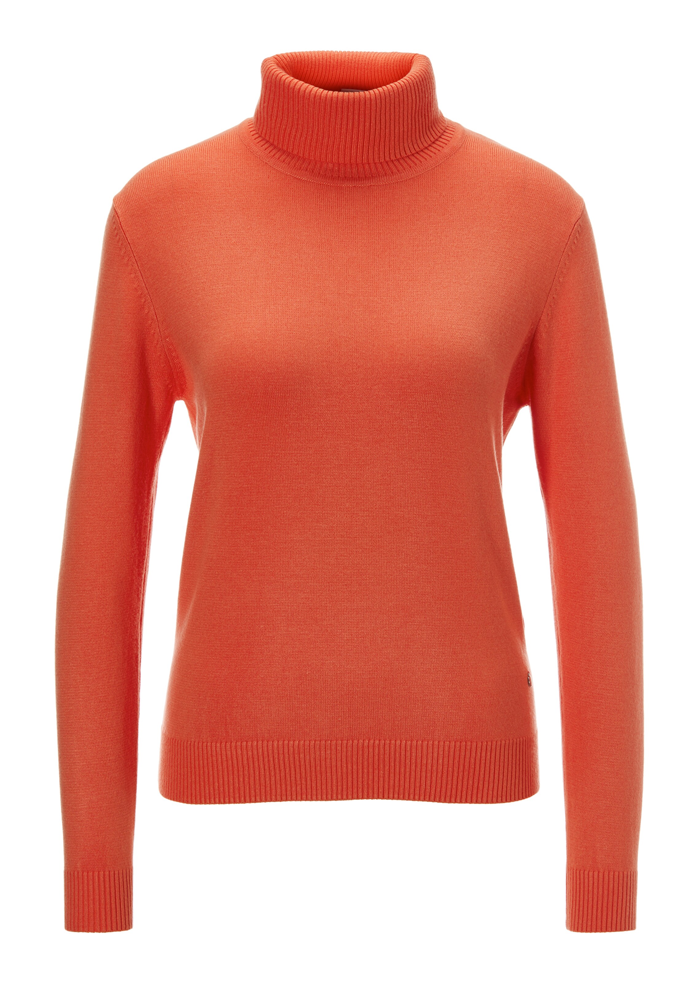 Fine knit jumper with viscose and elastane