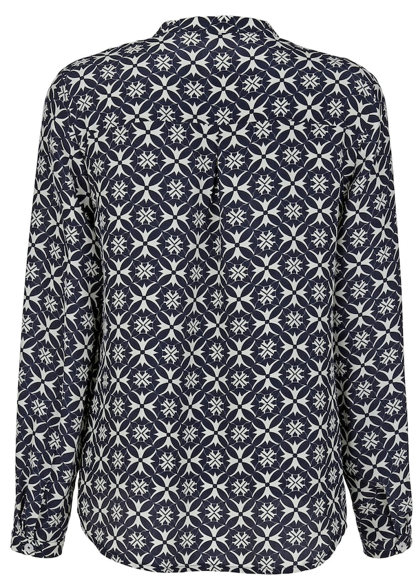 Bluse mit grafischem Druck 6