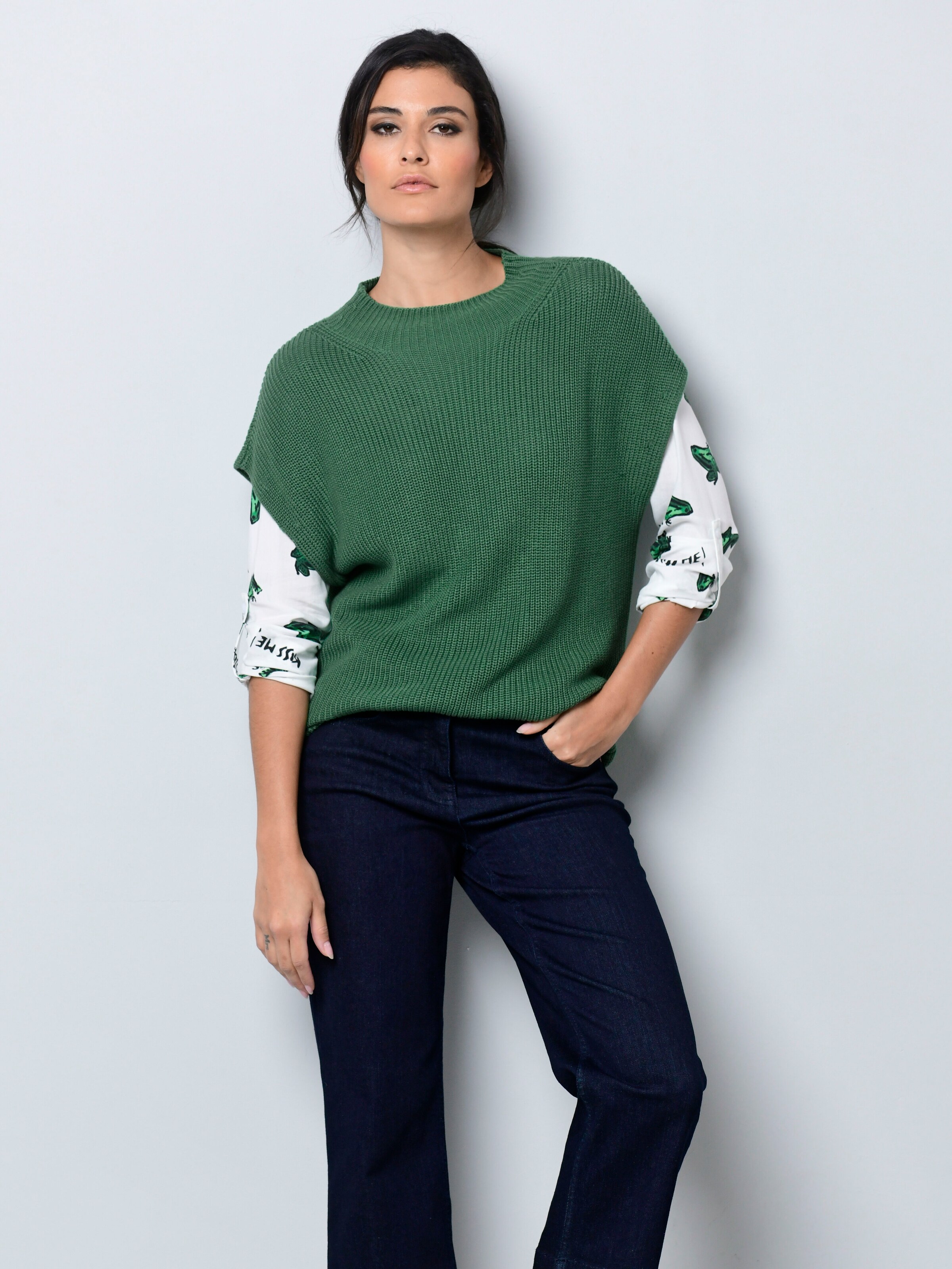 Pullunder in Oversized Form 6