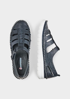 Leder-Sandalen mit geschlossener Ferse thumbnail 2