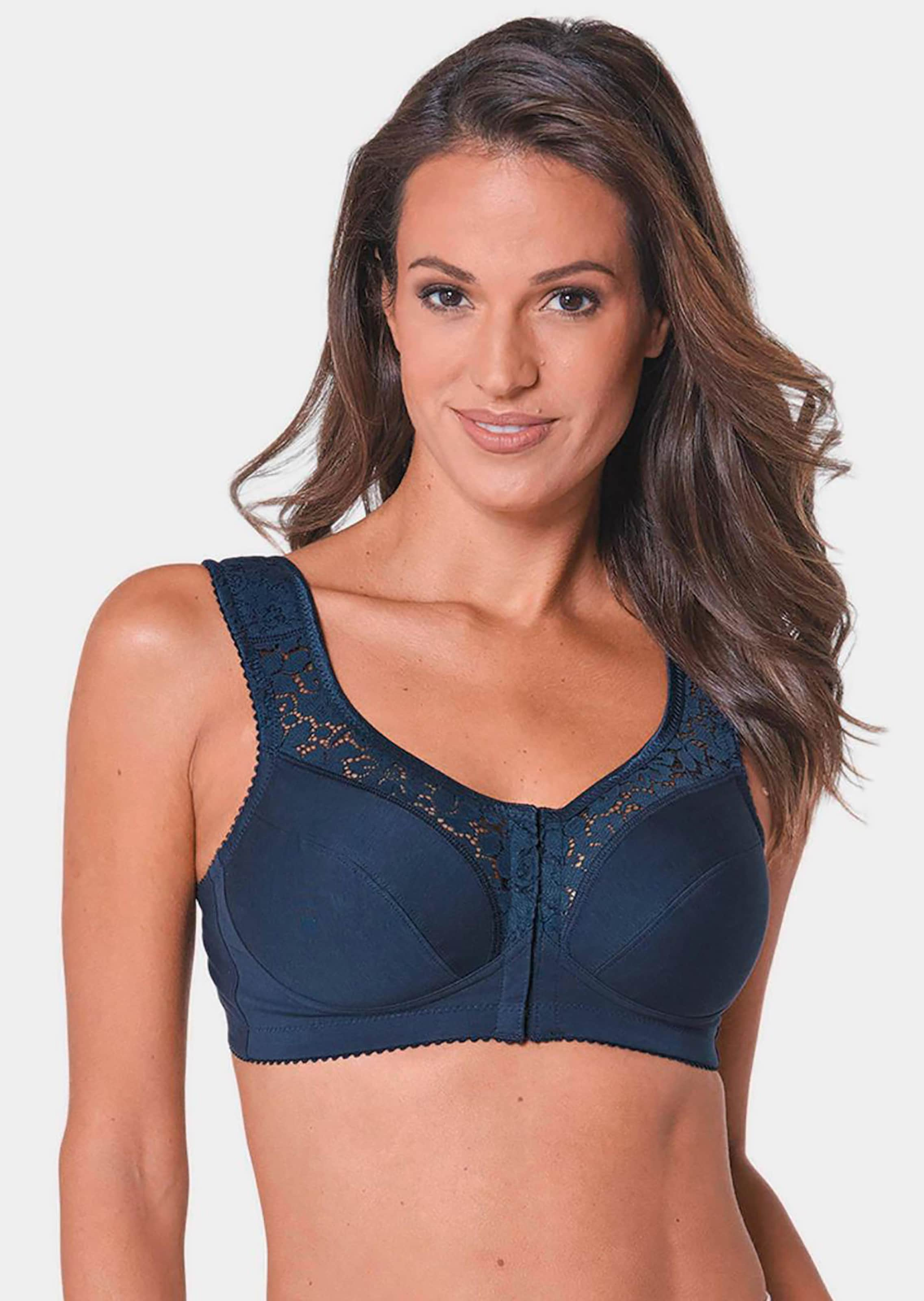 Soutien-gorge à bretelles larges et fermeture à l'avant