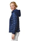Leicht wattierte Steppjacke im Materialmix thumbnail 4