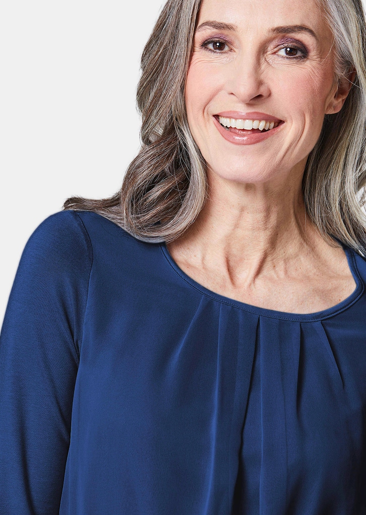 Gepflegtes Shirt in eleganter Blusen-Optik
