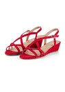 Riemchen-Sandalette mit Keilabsatz thumbnail 1