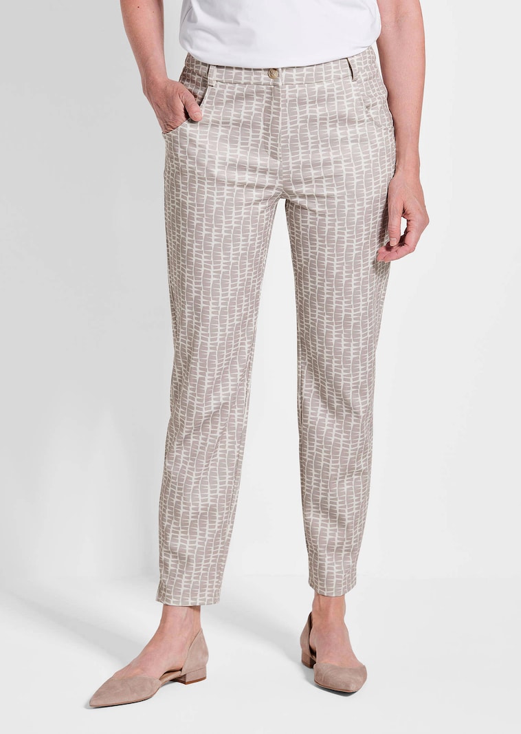 Gemusterte Jersey-Hose BELLA