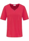 T-shirt avec charmante encolure et pierres décoratives thumbnail 5