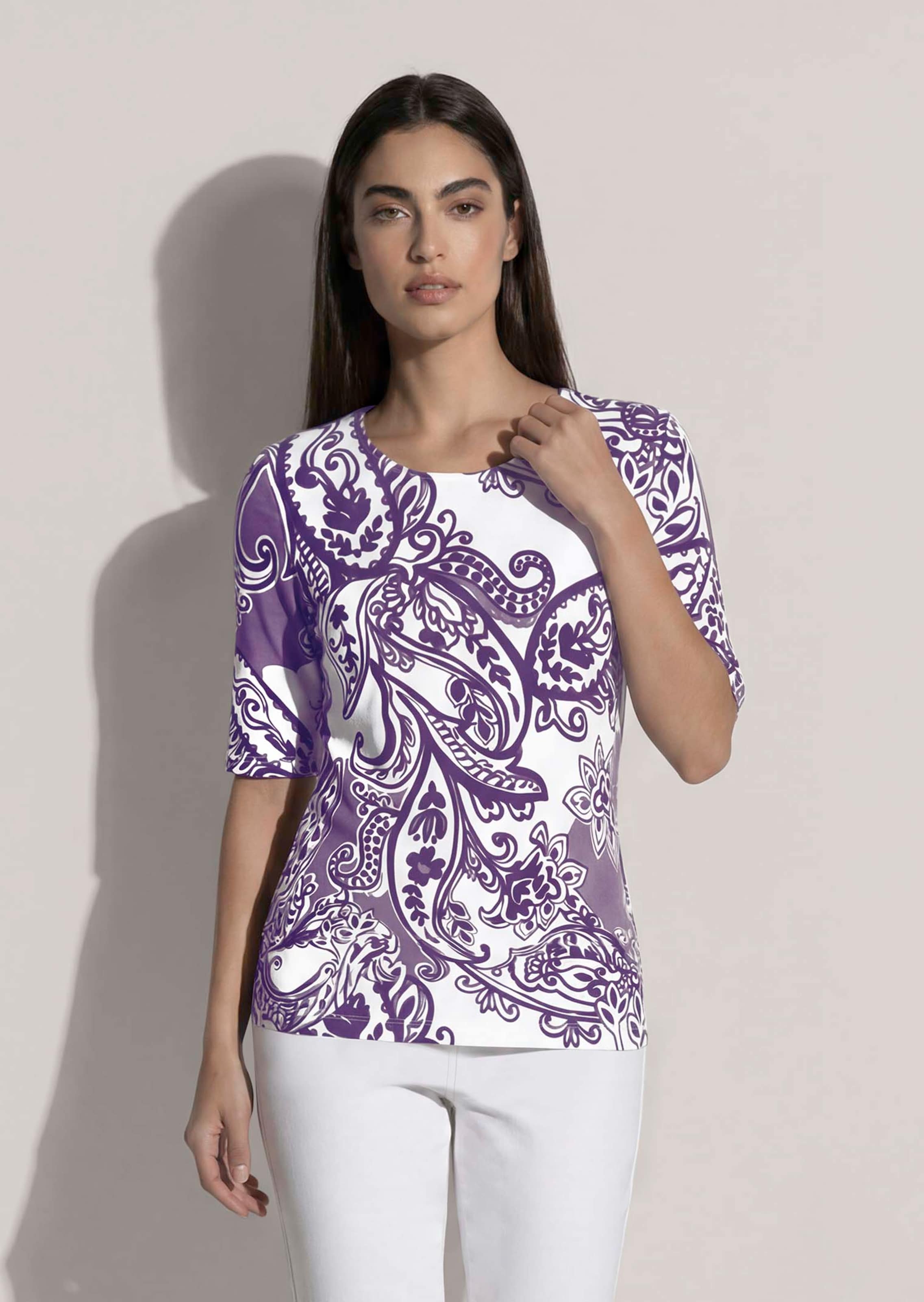 Shirt mit Paisley-Muster