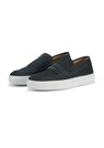 Mokassins aus Veloursleder mit weisser Trendsohle thumbnail 1