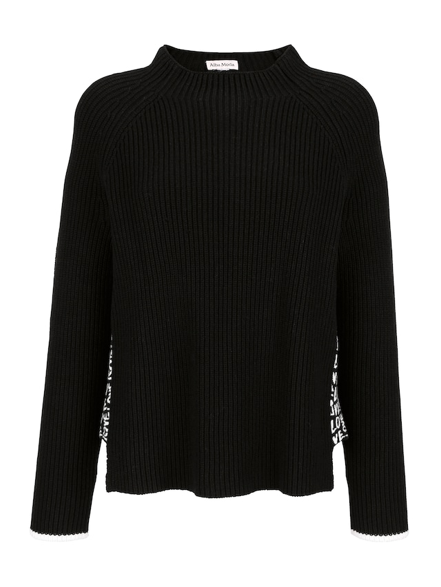 Pullover mit exklusivem Jacquardstrick 5