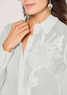 Transparente Baumwollbluse mit Stickerei thumbnail 5