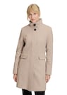 Manteau laineux avec motif à chevrons thumbnail 1