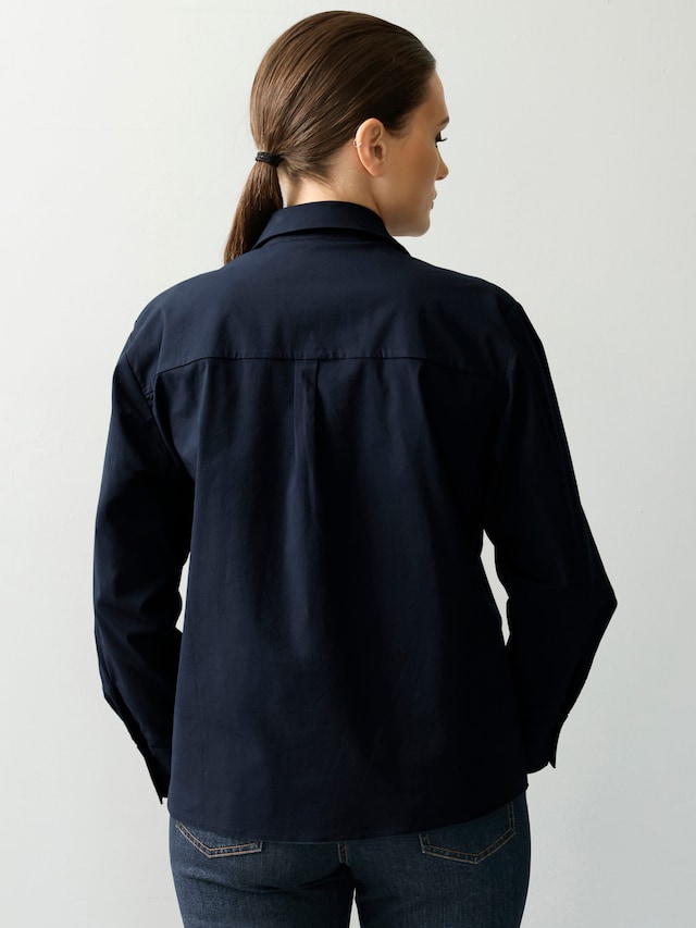 Hemdbluse mit Stickerei-Akzenten 2