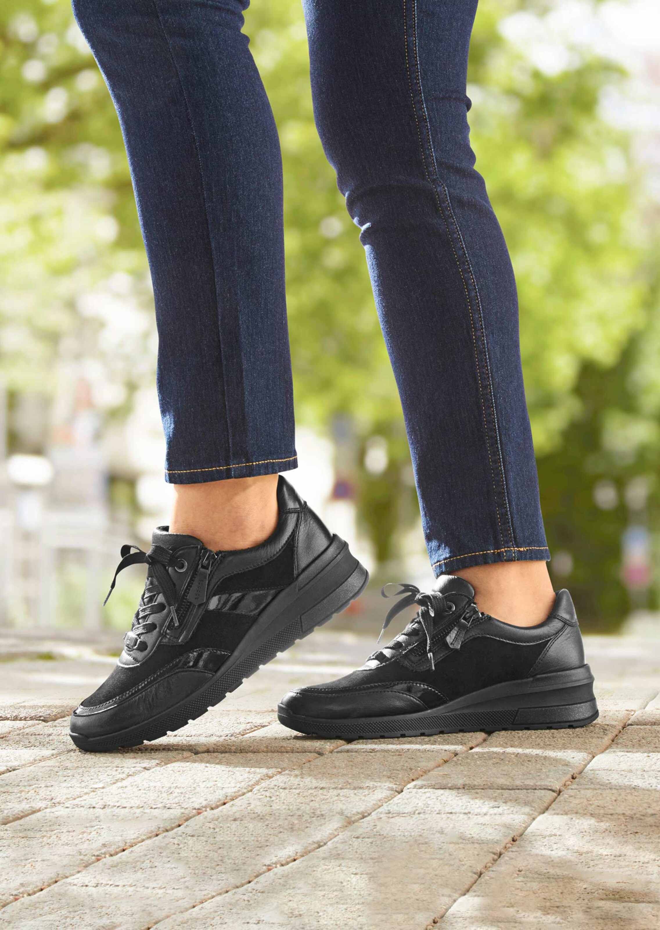 Chaussures ara avec semelle Highsoft - noir - Gr. 41,5 de Goldner Fashion