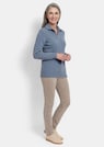 Tricot pullover met troyerkraag thumbnail 2