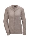 Strickjacke aus Bändchengarn in schöner Melange-Optik thumbnail 4