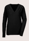 Kaschmir-Pullover mit Rippdetails thumbnail 6