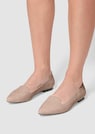 Ballerinas aus Veloursleder thumbnail 5