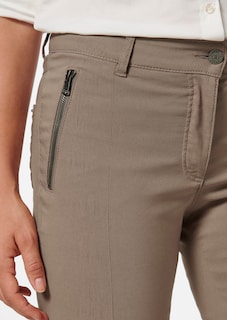 Pantalon coupe Skinny près du corps avec zip thumbnail 5