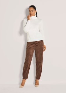 Figurnaher Feinstrickpullover thumbnail 3