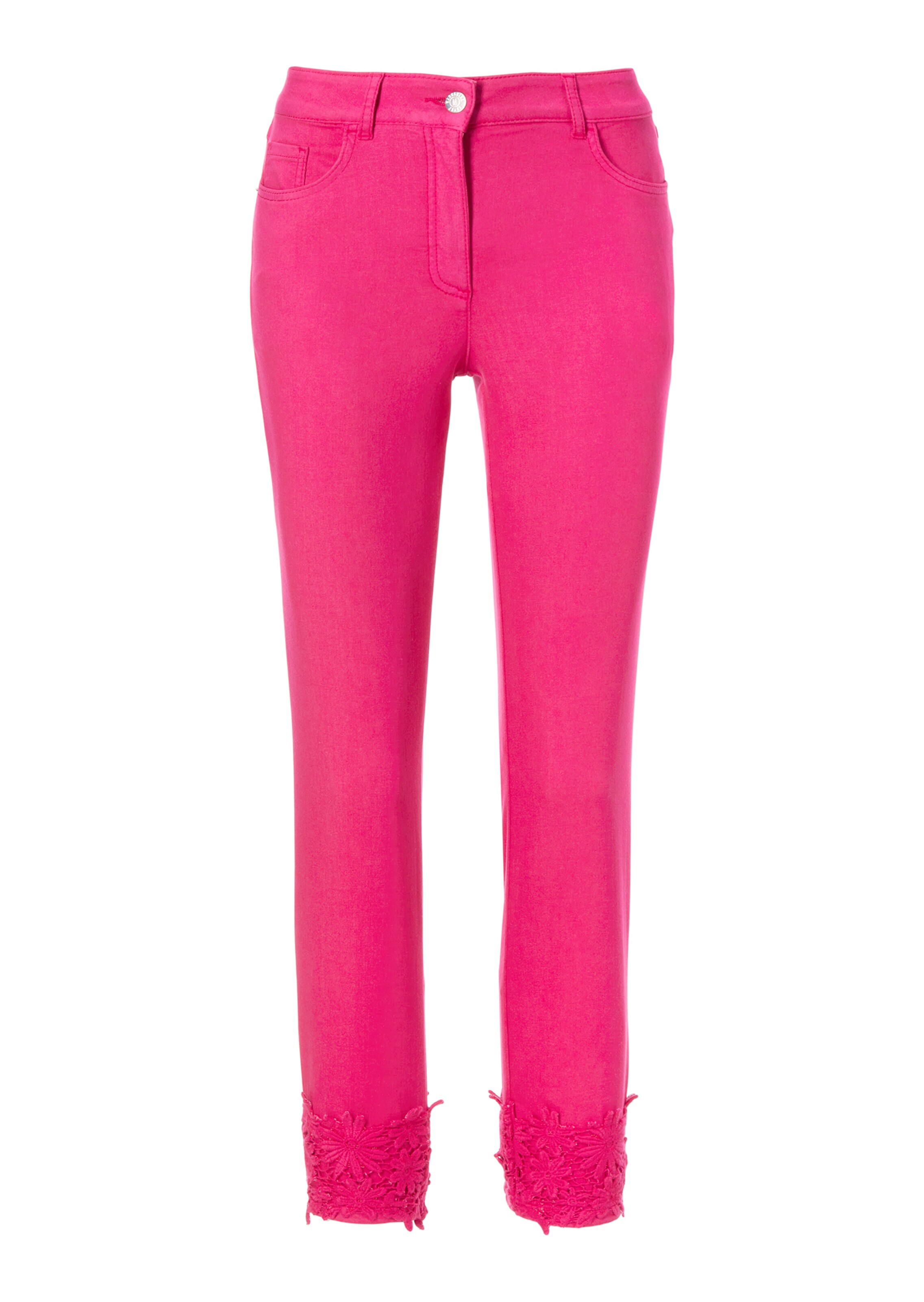 Jeans mit Spitze