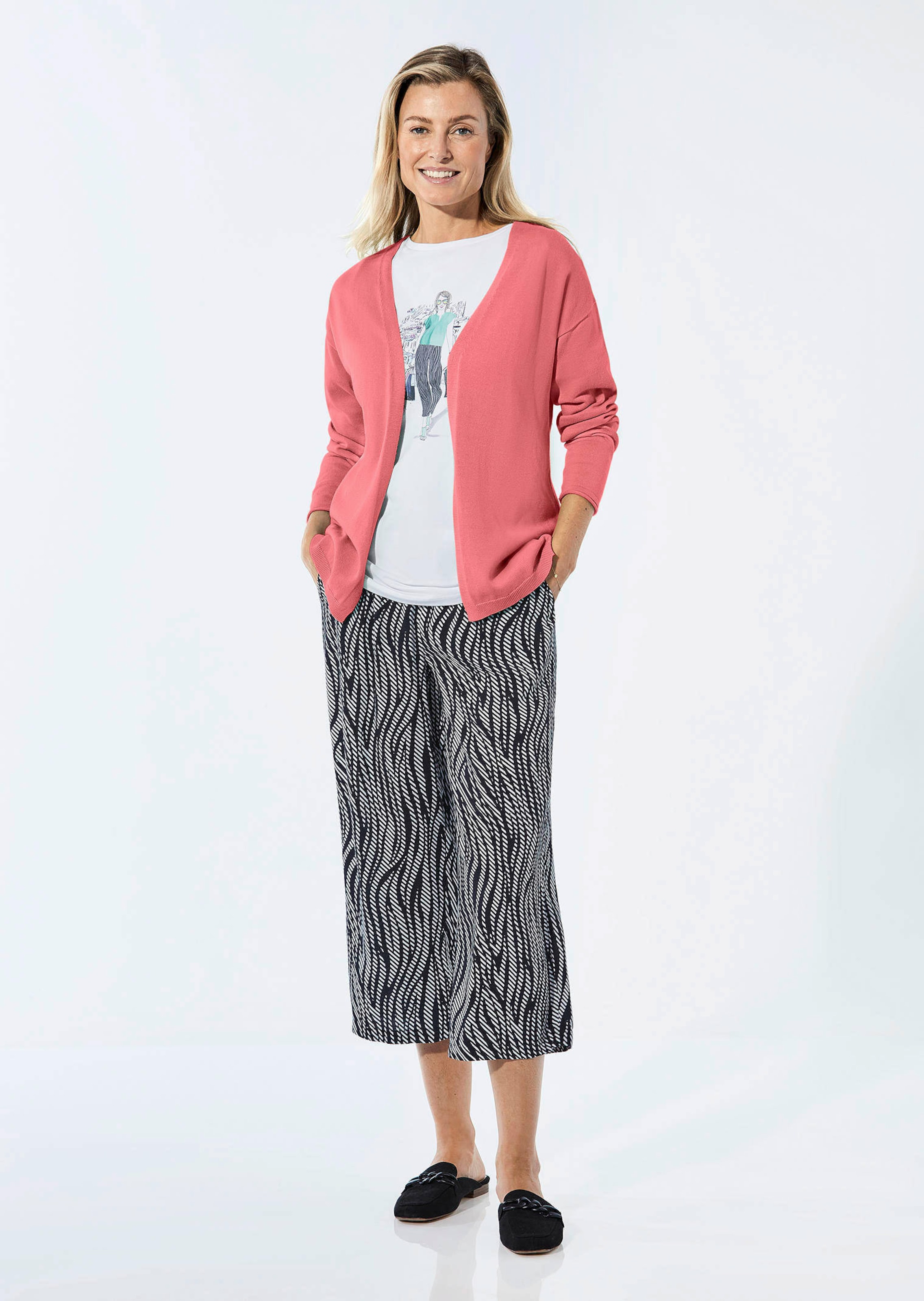 Cardigan - corail - Gr. 56 de Goldner Fashion