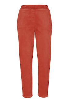 Corduroy broek met elastische tailleband thumbnail 6