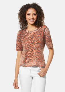 Pullover mit Leomuster thumbnail 1