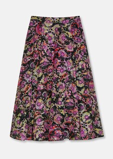 Langer Paisley-Rock mit Madeira-Stickerei thumbnail 6
