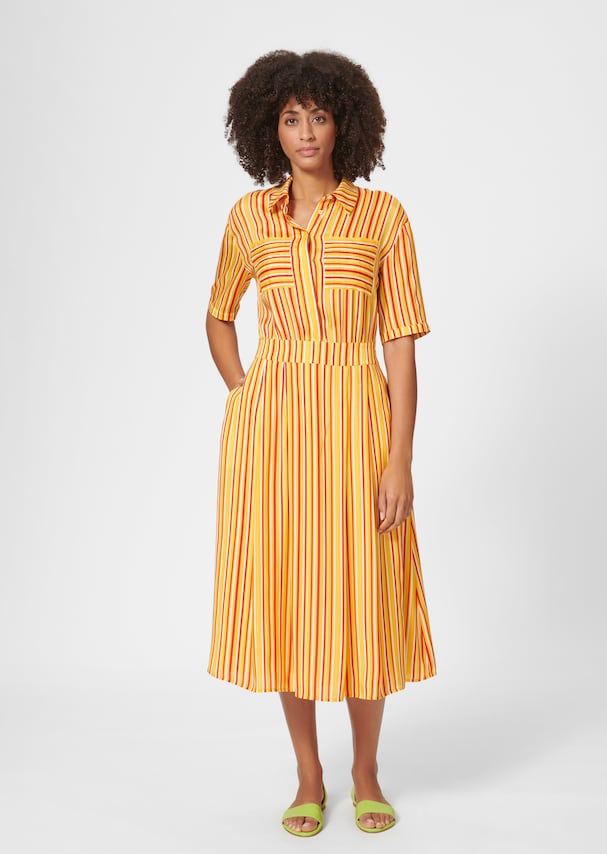Printed summer dress in midi length 1