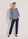 Blouse met grafische print thumbnail 2