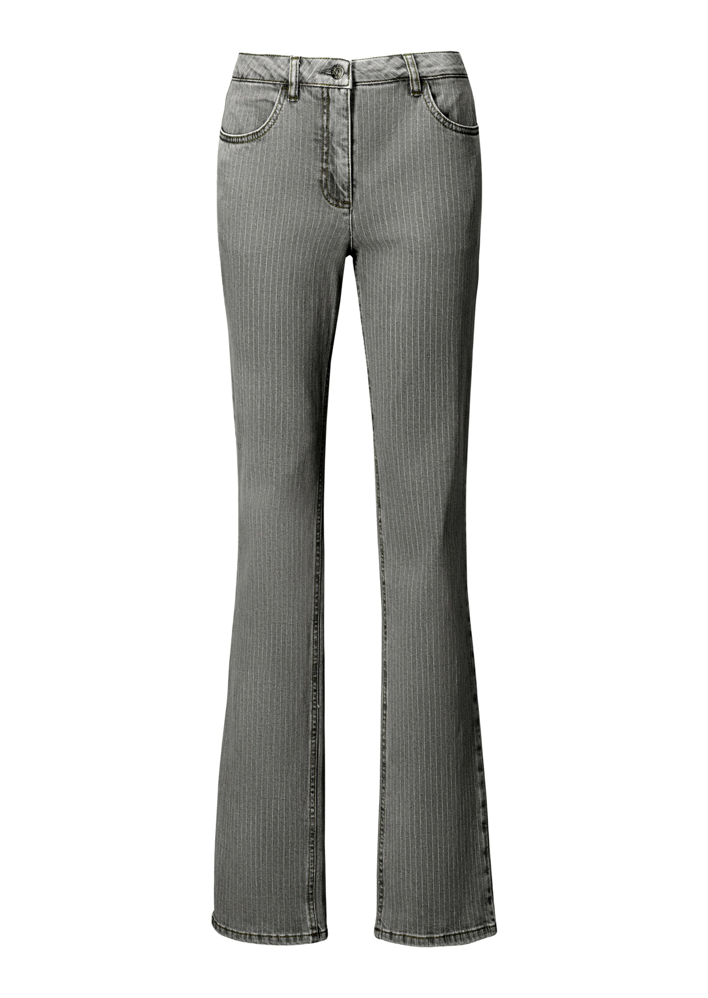 Jeans mit Nadelstreifen