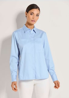 Lange Oversize-Bluse thumbnail 1