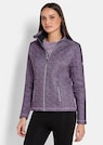 Fleecejacke in Strickoptik thumbnail 1